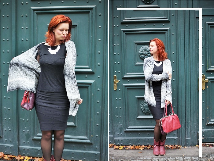Bench_Bench Strickjacke_black and white_Outfit_schwarz weiß Outfit_Outfitpost_Annanikabu_Collage3